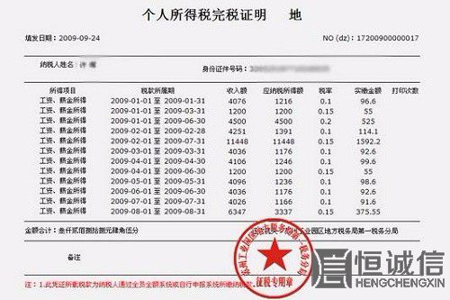 2018深圳地稅如何申請出具納稅證明